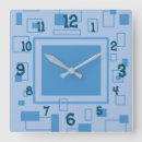 Buscar números divertidos relojes de pared Moderno