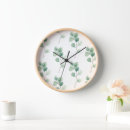 Buscar flores del vintage relojes de pared Para todos