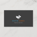 Buscar conejos tarjetas de visita Animales