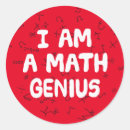 Buscar la matemáticas pegatinas Profesores
