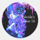 Buscar neon pegatinas Brillante