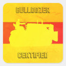 Buscar grúa de construcción pegatinas Bulldozer