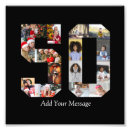 Buscar 50 cumpleaños posters Blanco y negro