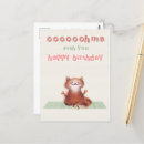 Buscar yoga divertida tarjetas Para ella