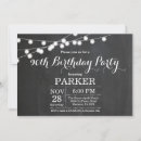 Buscar hombre invitaciones de cumpleaños Blanco y negro