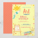 Buscar fiesta de pintura invitaciones Dibujar