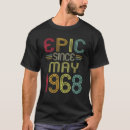 Buscar hecho en 1968 camisetas Desde