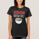Buscar udon camisetas Sopa