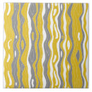 Buscar rayas amarillas y blancas azulejos Gris