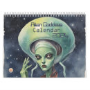 Buscar alien calendarios Fantasía