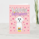 Buscar bichon tarjetas Adorable