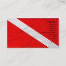 Buscar buceador tarjetas de visita El zambullirse