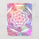 Buscar mandala colorida postales Para ella