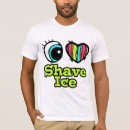Buscar neón brillante camisetas Corazón