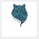 Buscar lobo alfa pegatinas Animal
