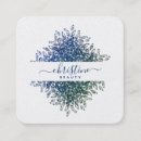 Buscar mandala verde tarjetas de visita Geométrico