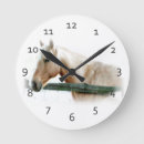 Buscar caballo relojes de pared Animales