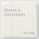 Buscar básico posavasos Recién casados