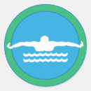 Buscar equipo de natación pegatinas Agua