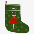 Buscar hada calcetines navideños Rojo