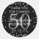 Buscar 50th birthday pegatinas Purpurina