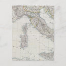 Buscar mapa de italia postales Mano