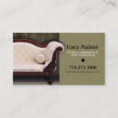 Buscar tapicería los muebles de tarjetas de visita Tapicero