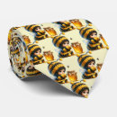 Buscar miel corbatas Abeja linda