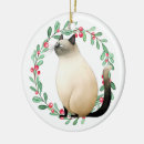 Buscar gatos siameses adornos Siamés
