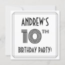 Buscar décimo invitaciones de cumpleaños General y unisex