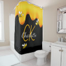 Buscar abeja cortinas de baño Para ella