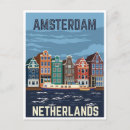 Buscar amsterdam postales Viaje vintage