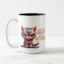 Buscar cara enojada tazas Gato