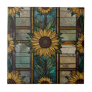 Buscar girasoles azulejos Contenido generativo