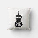 Buscar violín cojines Músico