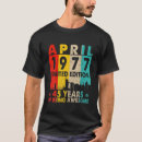 Buscar vintage 1977 camisetas Cumpleaños