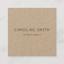 Buscar rústico tarjetas de visita Para ella