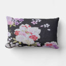 Buscar flores japonesas cojines Blanco