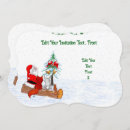 Buscar santa claus invitaciones Conejo