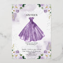 Buscar forma del vestido invitaciones Floral