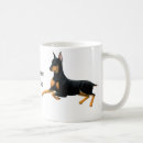 Buscar pincher tazas Dobie