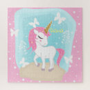 Buscar unicornio lindo puzzles Azul