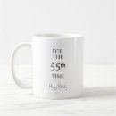 Buscar cumpleaños 55 tazas Para todos