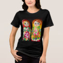 Buscar muñeca del matryoshka camisetas Para ella
