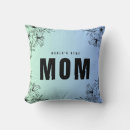 Buscar la mejor madre del mundo cojines Elegante