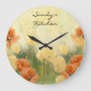 Buscar lamentable relojes de pared Flores