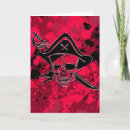 Buscar huesos cruzados tarjetas Barco