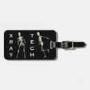 Buscar esqueleto etiquetas para maletas Huesos