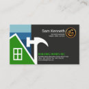 Buscar roofers tarjetas de visita Construcción