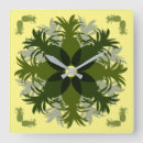 Buscar piña tropical relojes de pared Hawaii